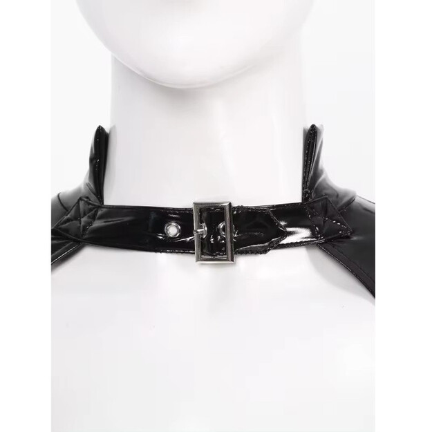 Īss melns bodijs sievietēm