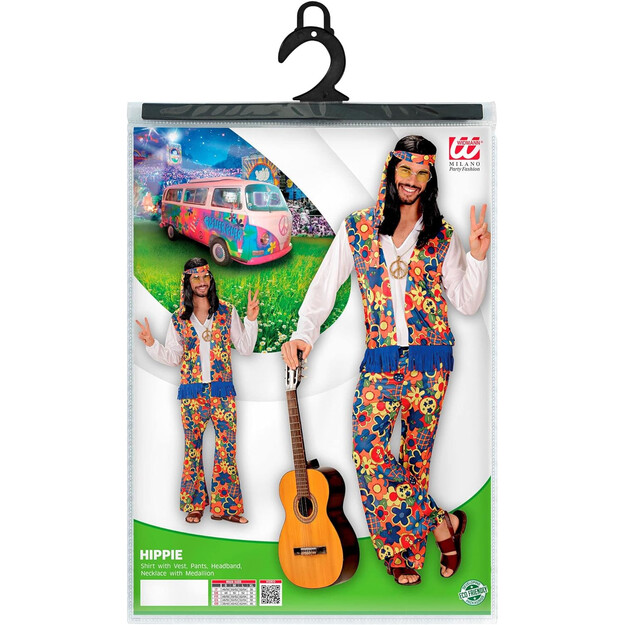 Groovy Hippie Vibes Kostīms vīriešiem