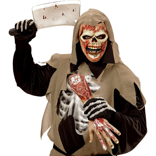 Siaubo Sielų Žūties Zombio Veido Kaukė Vaikams: Išlaisvinkite Vaiduoklišką Smagumą!