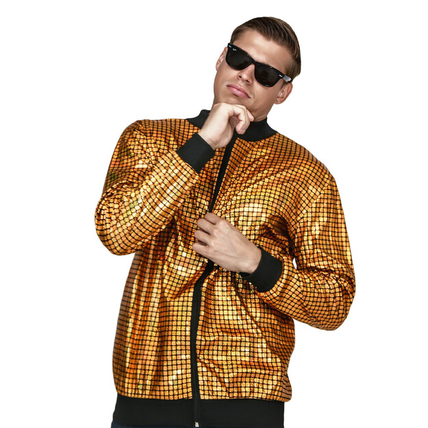 Disko tyylisen kultainen \