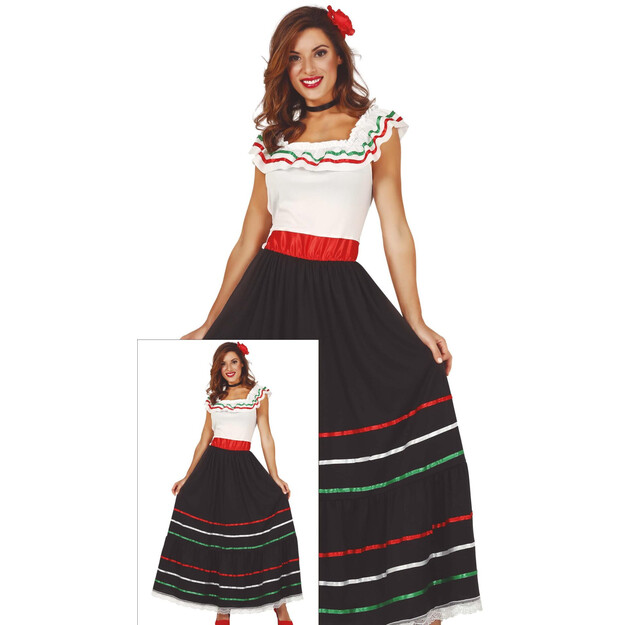 Meksikietės kostiumas moterims