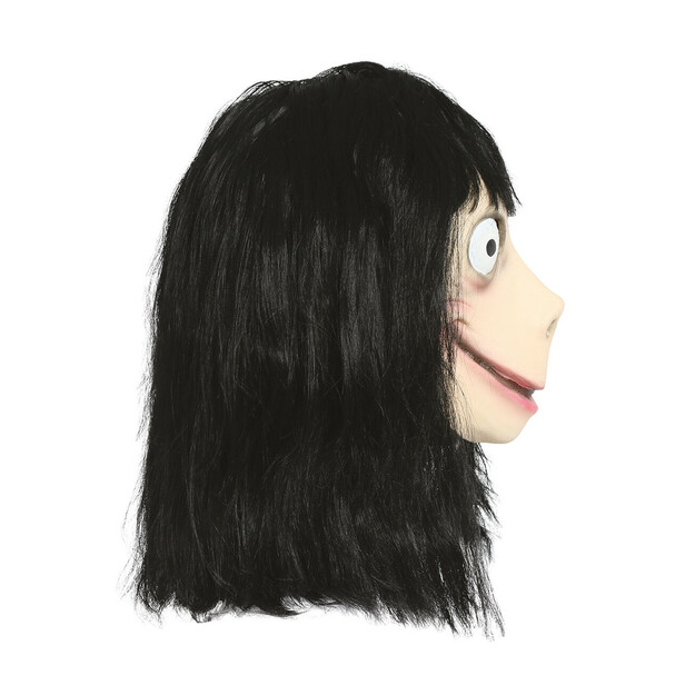 Interneto mergaitės lateksinė kaukė