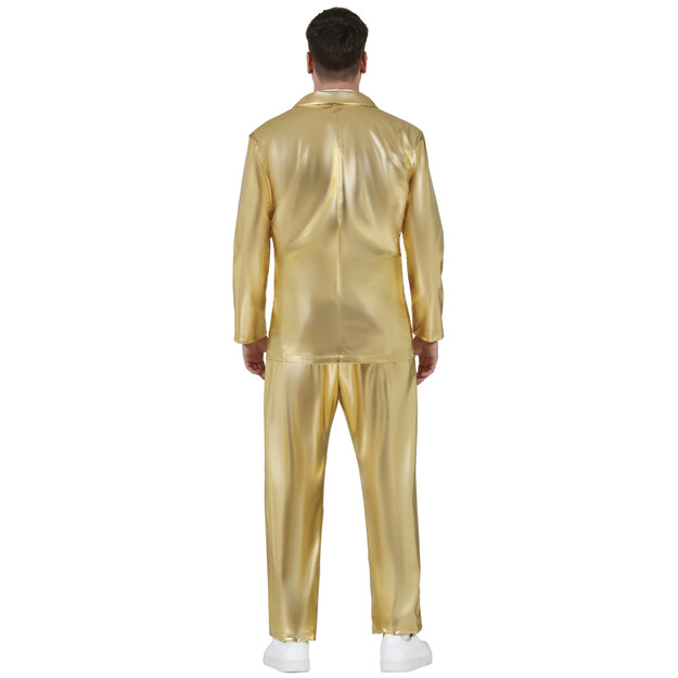 Kuldse värviga kostüüm täiskasvanutele