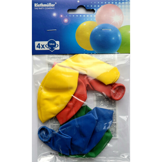 Suuret värikkäät ilmapallot