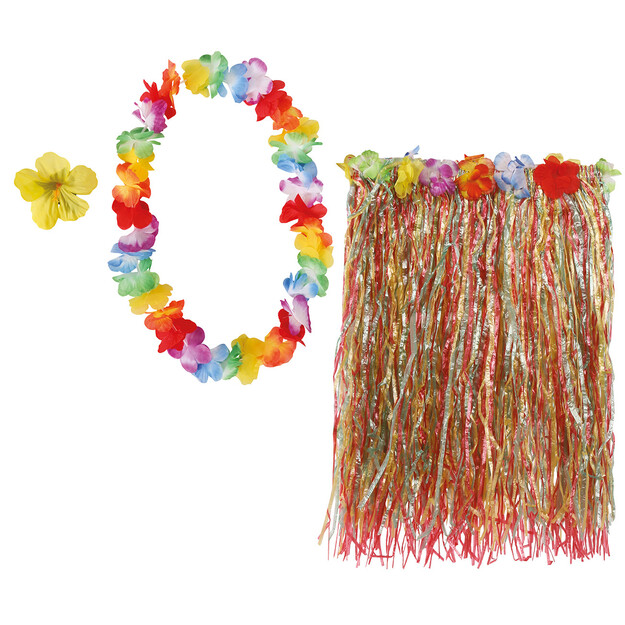 Havajilainen monivärinen setti