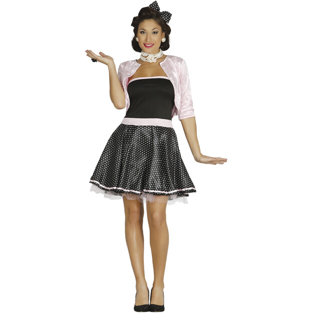 50-ųjų stiliaus kostiumas moterims