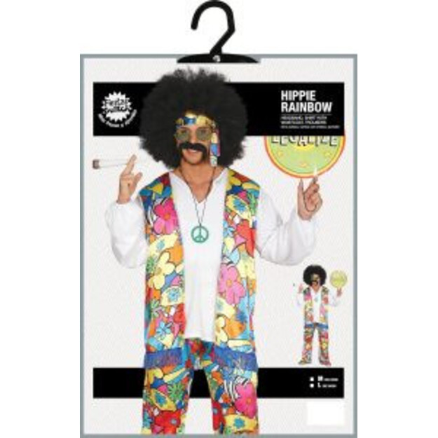 Vyriškas hipių kostiumas