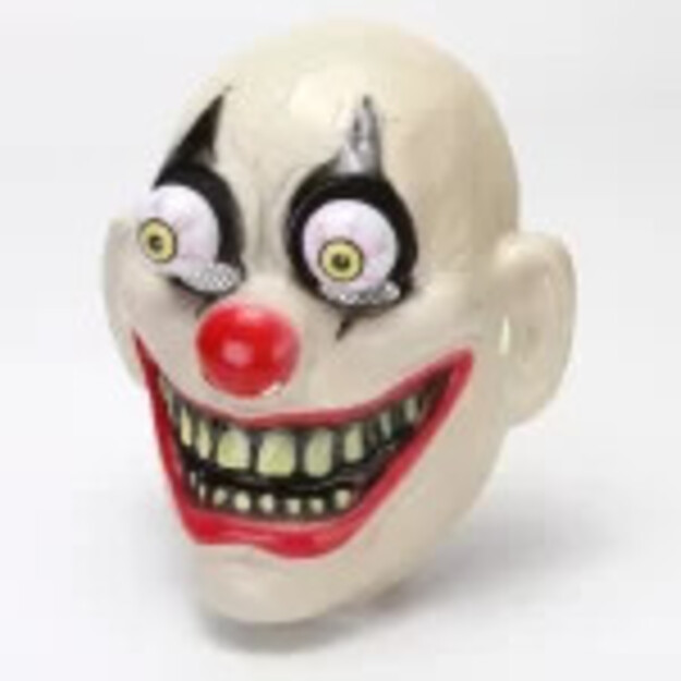 Terrifying Clown Mask: Perfect for Your Next Horror Event!