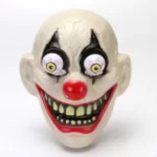 Terrifying Clown Mask: Perfect for Your Next Horror Event!