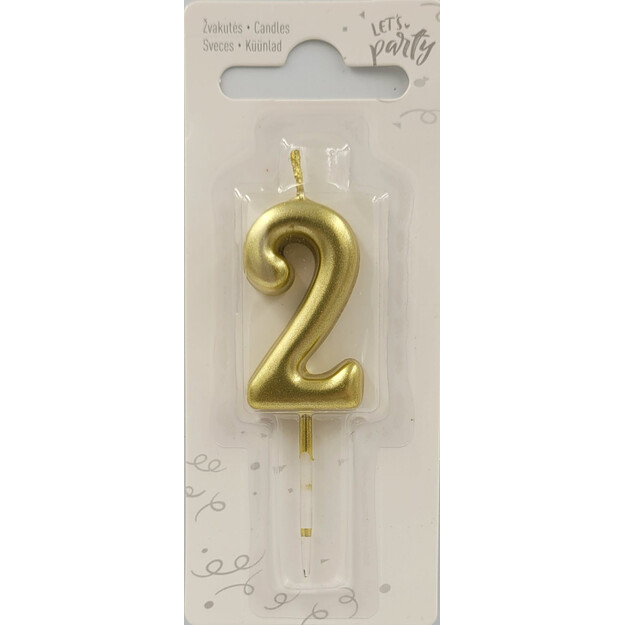 Kakku kynttilä numero 2