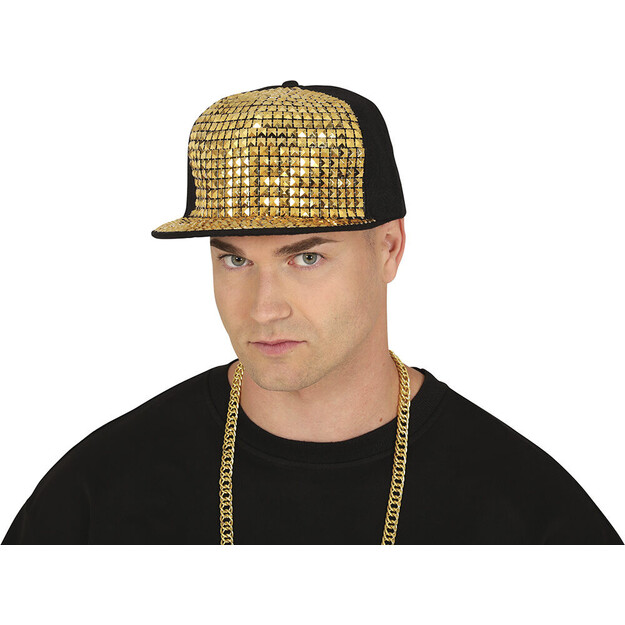 Reperio kepuraitė su aukso spalvos spygliais