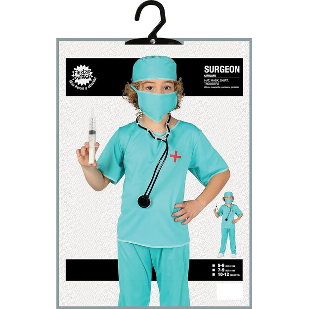 Vaikų chirurgo kostiumas