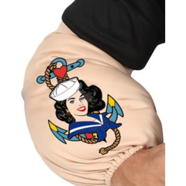 Raumeningas jūreivio kostiumas vyrams