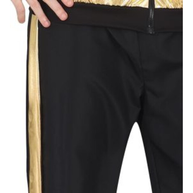 Metalinis Aukso Treniruotės Kostiumas Vyrams 80-ųjų Stiliaus