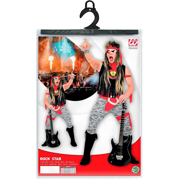 Atbrīvo savu iekšējo rokmūziķi: Neticamais vīriešu tērps legendāram izskatam!