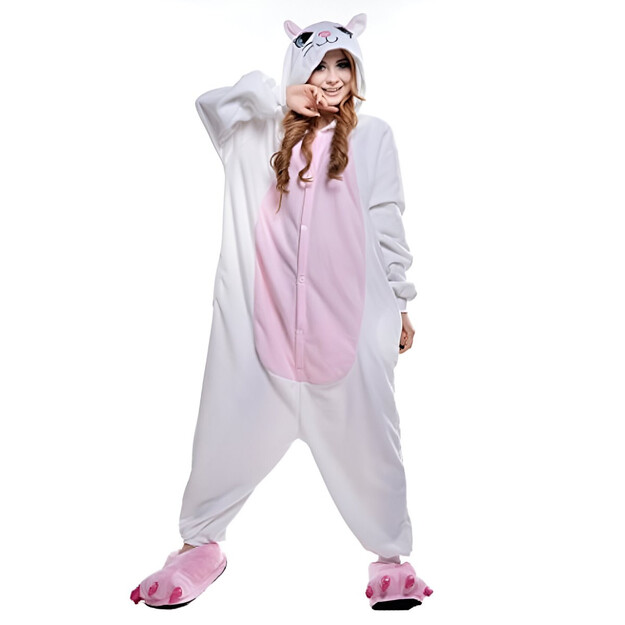 Atidarykite savo vidinį katę: Jaukus katės pliušinis kostiumas suaugusiems