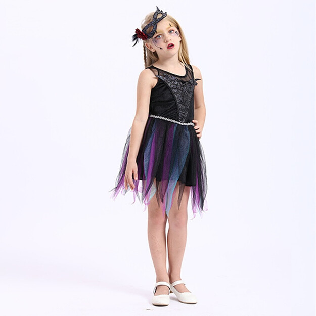 Mergaičių raganos kostiumas