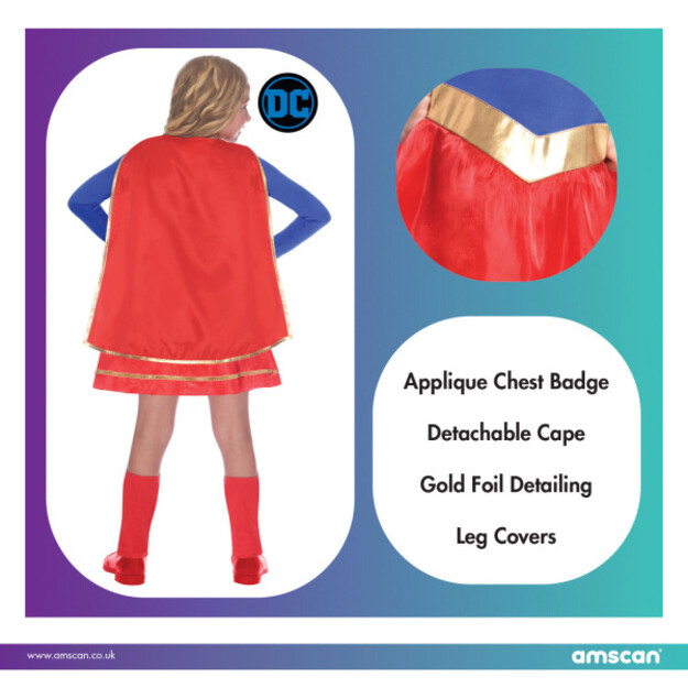 Super mergaitės kostiumas vaikams