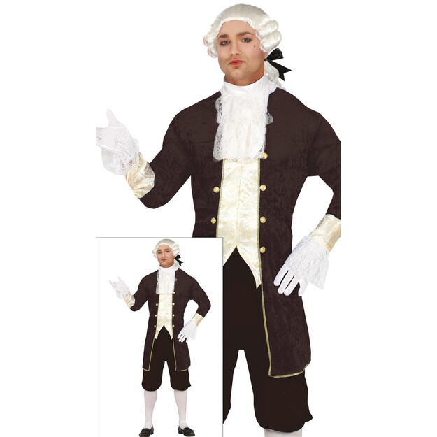 Pieaugušo rudas markizo kostīms