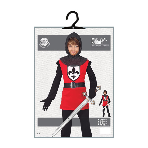 Viduramžių riterio kostiumas vaikams