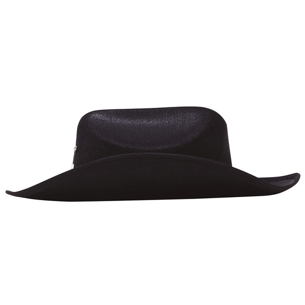 Juoda vaikiška šerifo kepurė