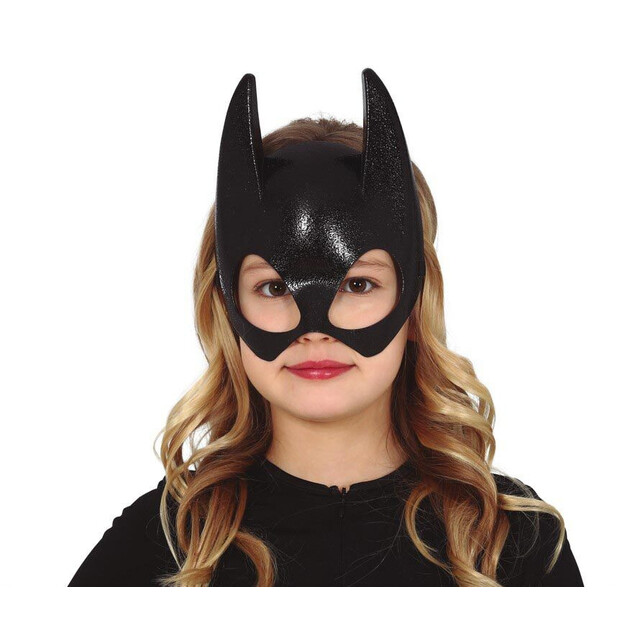 Juoda šikšnosparnio kaukė vaikams