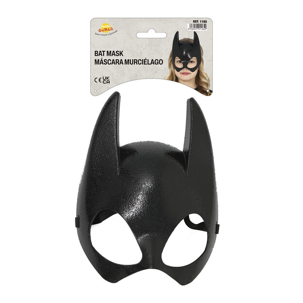 Juoda šikšnosparnio kaukė vaikams