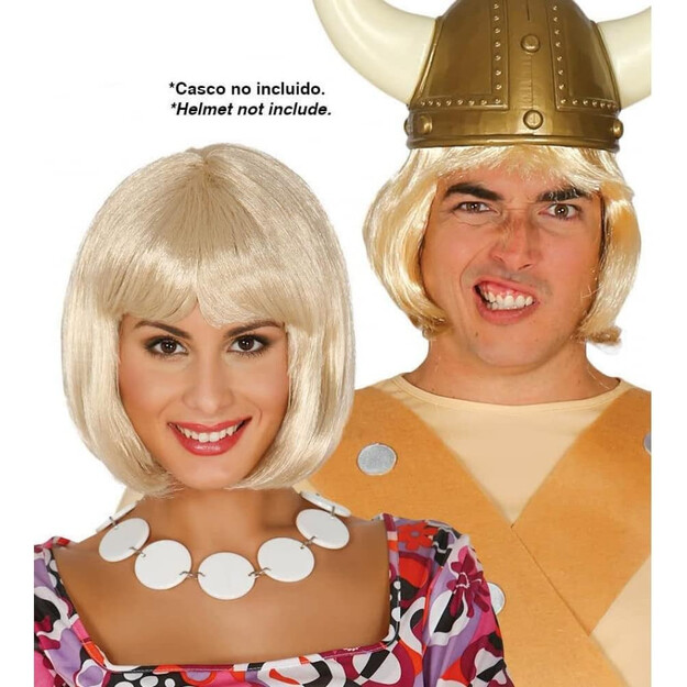 Ilgai Blondinė Perukas (Dėžutės Talpykla)