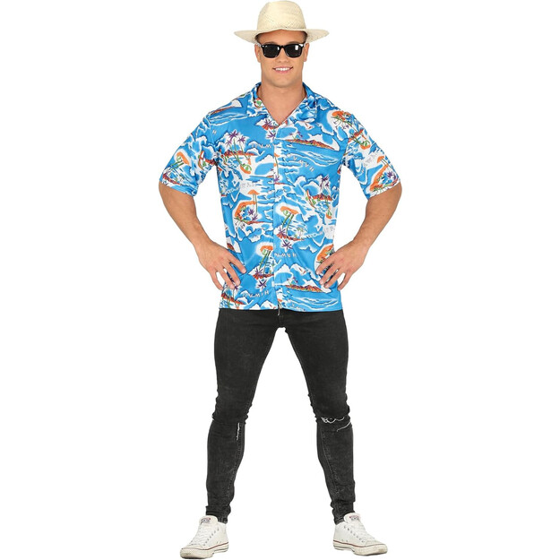 Havajų stiliaus marškinėliai vyrams