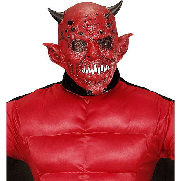 Atskleisk savo vidinį demoną su šia baisia velnio kauke!