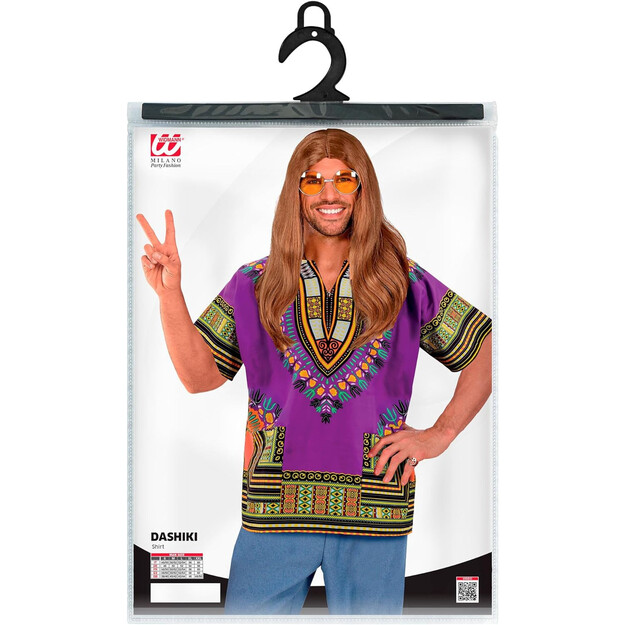 Elujõuline lilla Dashiki kostüüm meestele - Paista stiiliga silma!