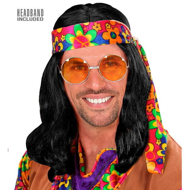 Hurmaava hippikampaus värikkäällä pannalla – Omaksu 60-luvun tunnelma!